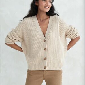 Jenni Kayne Cropped Cashmere Cocoon Cardigan